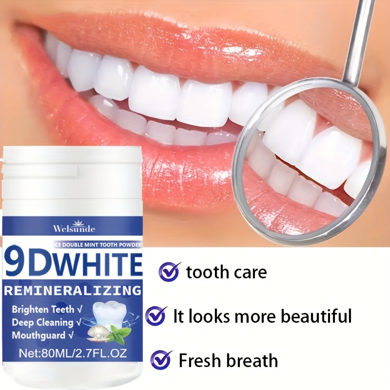 Teeth Whitening Ingredients - 9D белый удаляющий гидроксипатит зубной порошок,