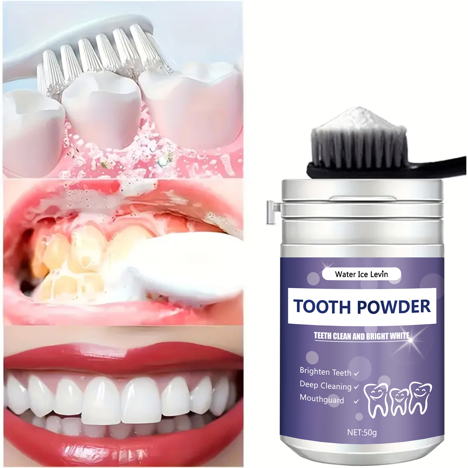 Teeth Whitening Powder - Жемчужный зубной порошок, свежий дыхание зубов,
