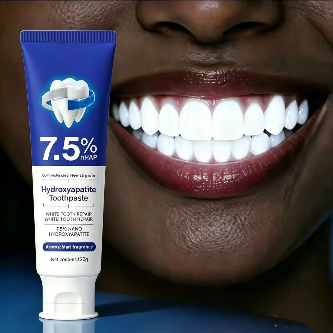 Teeth Whitening Yellow Teeth - Зубная паста с 7,5% нано-гидроксиапатитом для