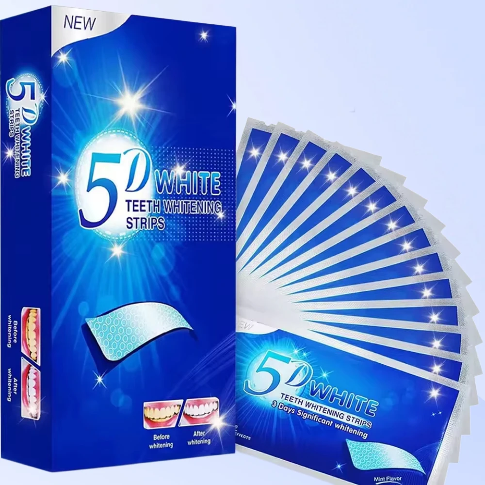 Whitening Strip 3D - 3D/5D/9D Отбеливающие полоски для зубов, набор