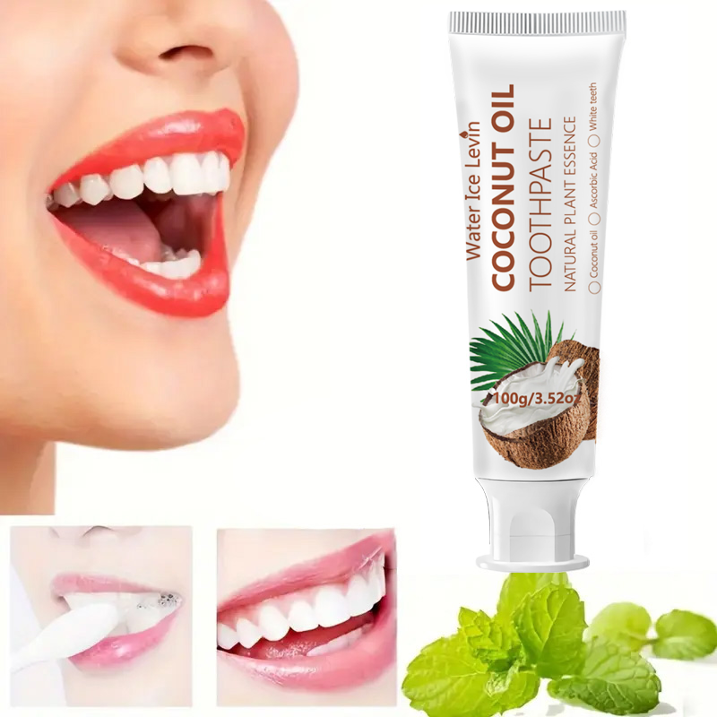 Teeth Whitening Naturally - Зубная паста с кокосовым маслом 100г,