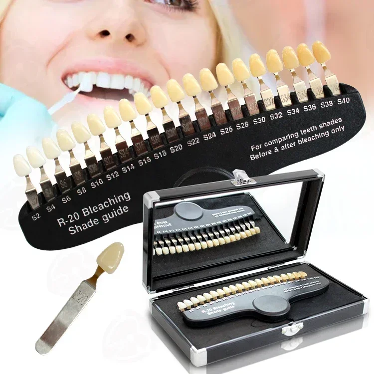 Профессиональные отбеливающие  – обзор и цена Teeth Whitening Shade Guide