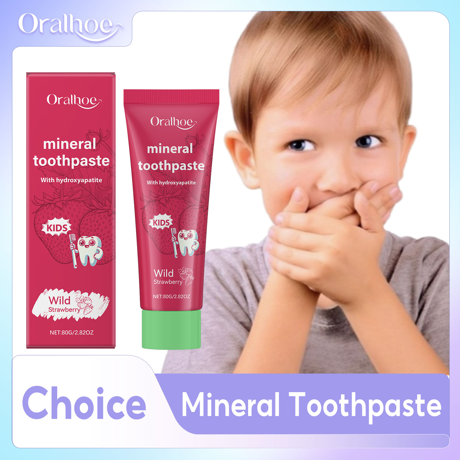 Детская зубная паста Oralhoe д – обзор и цена Teeth Whitening Naturally