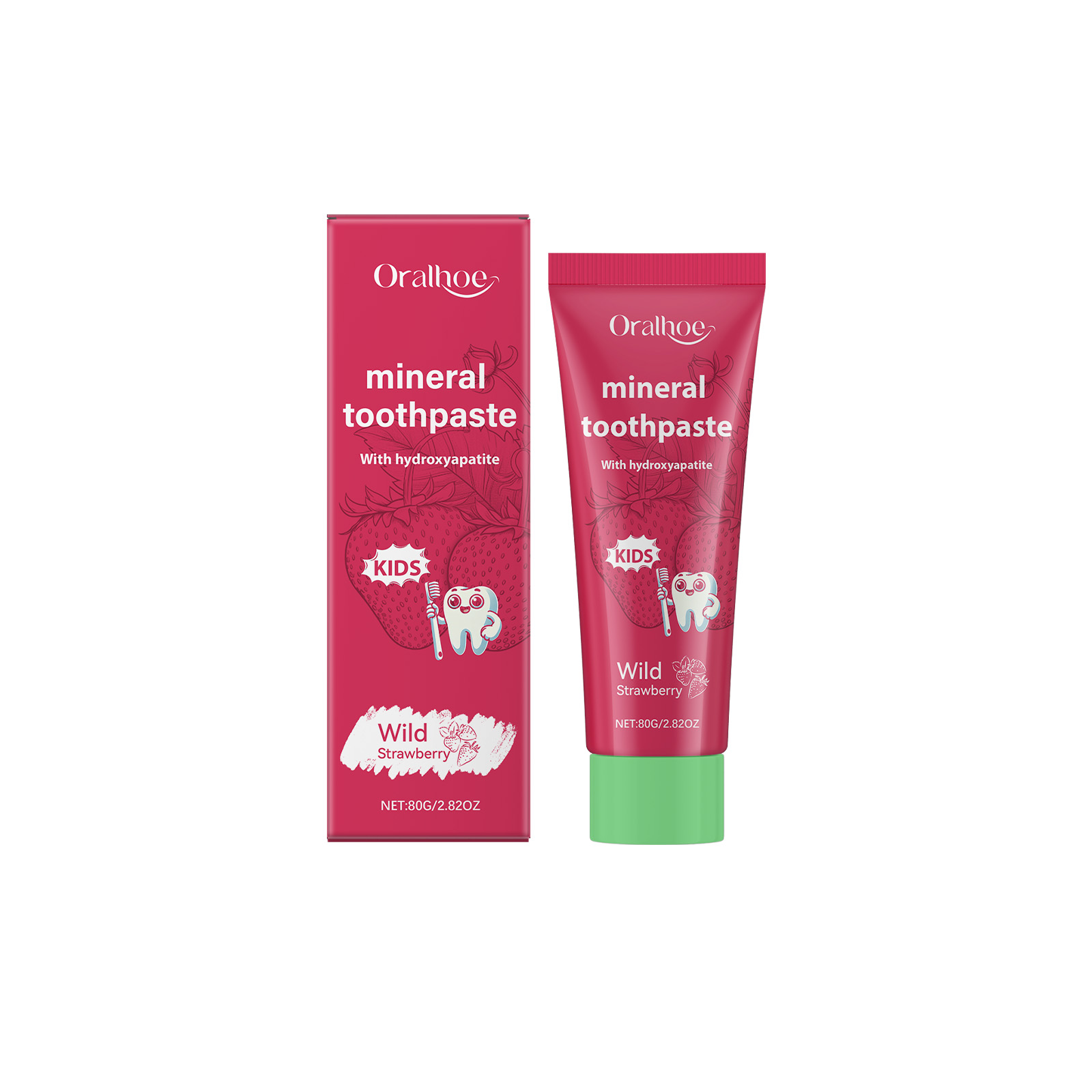 Детская зубная паста Oralhoe д – обзор и цена Teeth Whitening Naturally