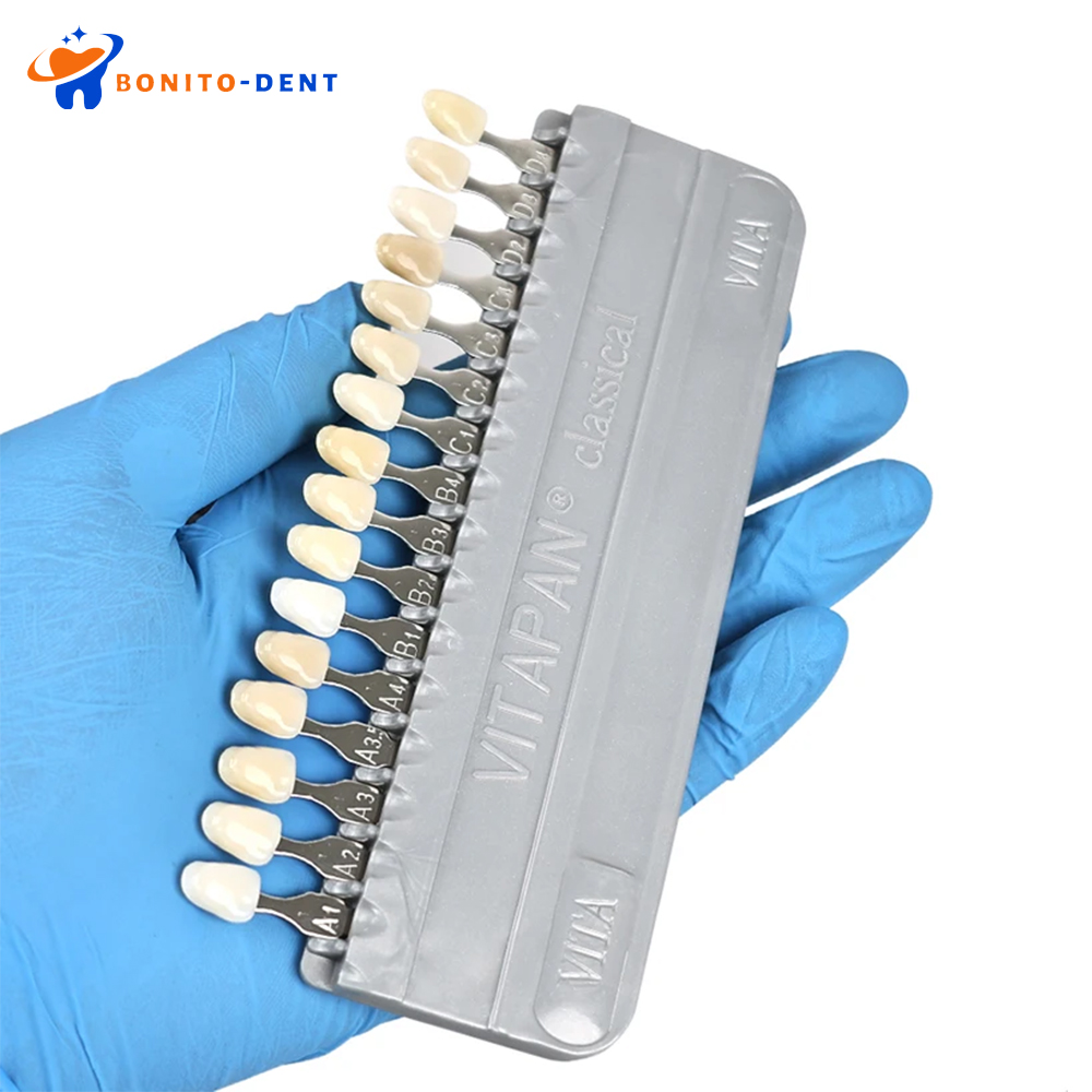 Набор для отбеливания и полиро – обзор и цена Teeth Whitening Shade Guide