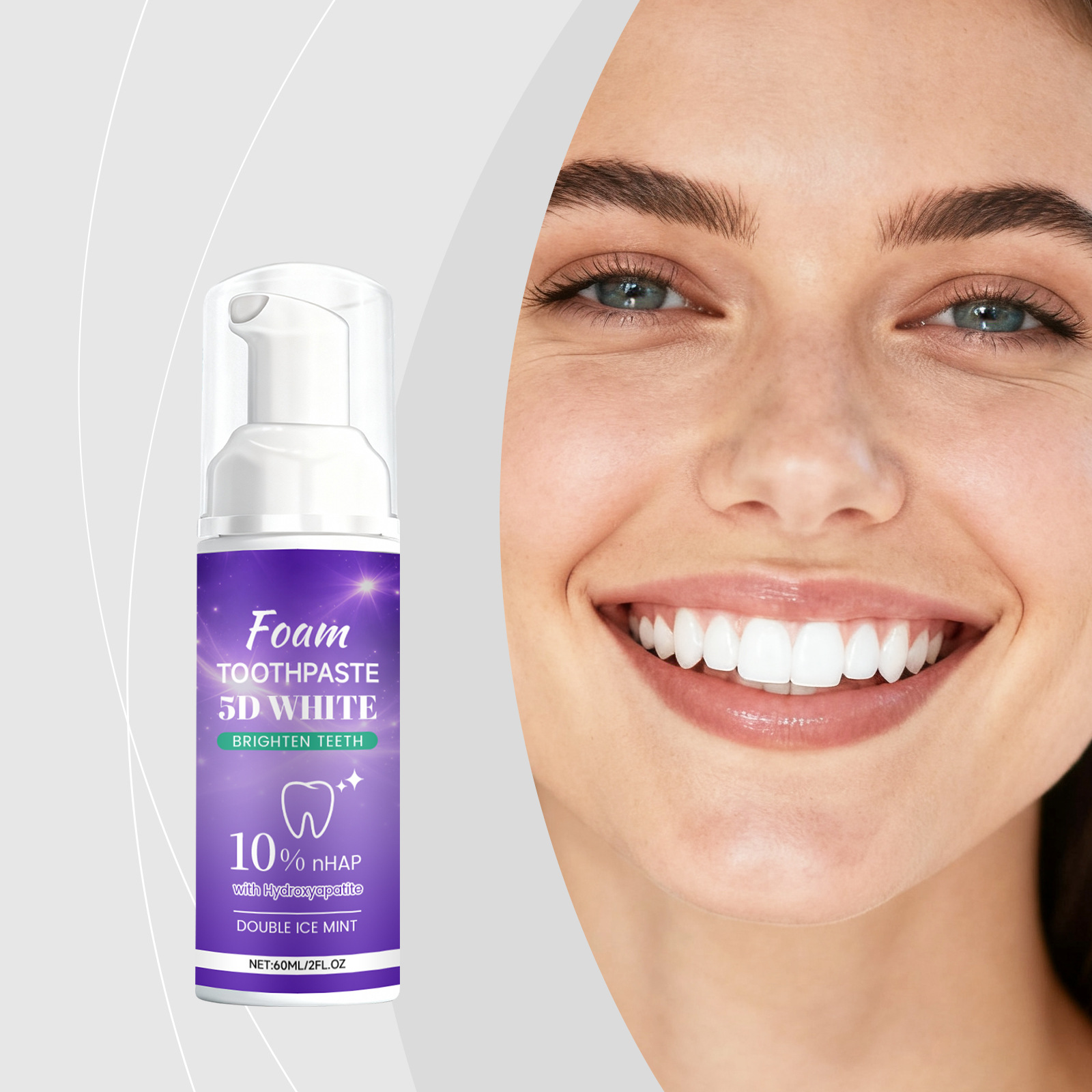 Пенка-зубная паста 5D для отбе – обзор и цена Teeth Whitening Foam Toothpaste