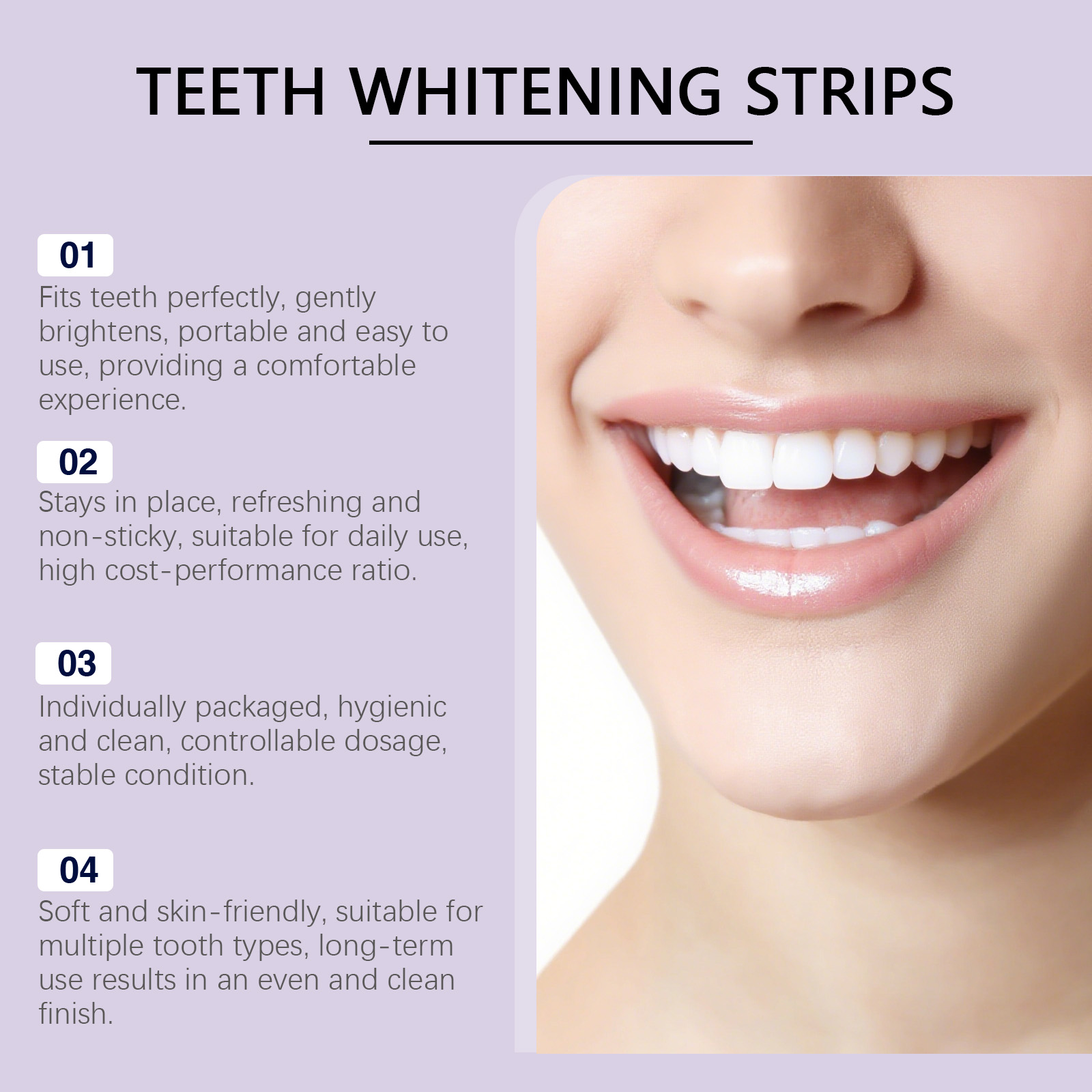 Фиолетовые отбеливающие полоск – обзор и цена Teeth Whitening Ingredients