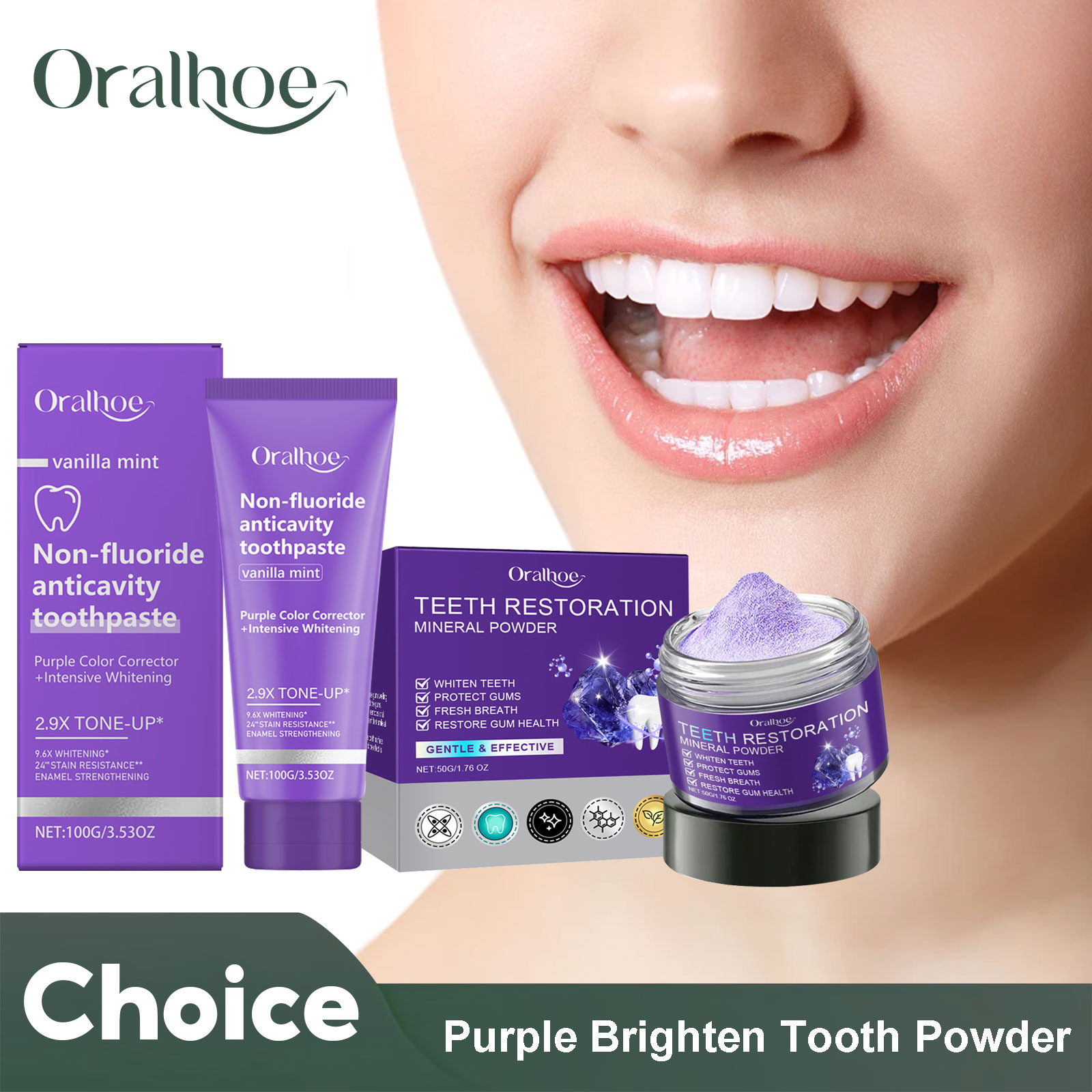 Teeth Restoration Mineral Powd – обзор и цена Teeth Whitening Ingredients