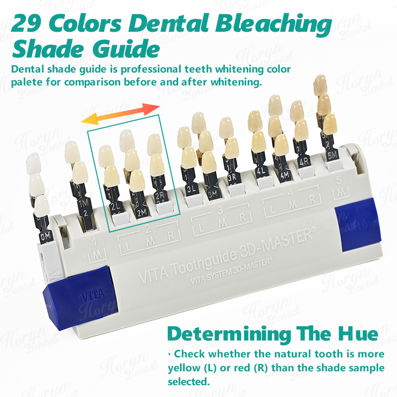 Палитра для отбеливания зубов  – обзор и цена Teeth Whitening Shade Guide