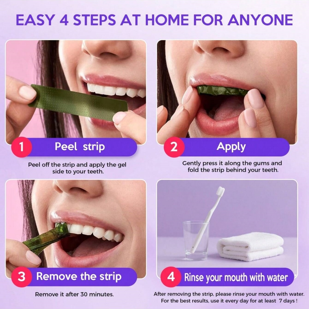 Роскошные отбеливающие наклейк – обзор и цена Teeth Whitening Gel Peroxide