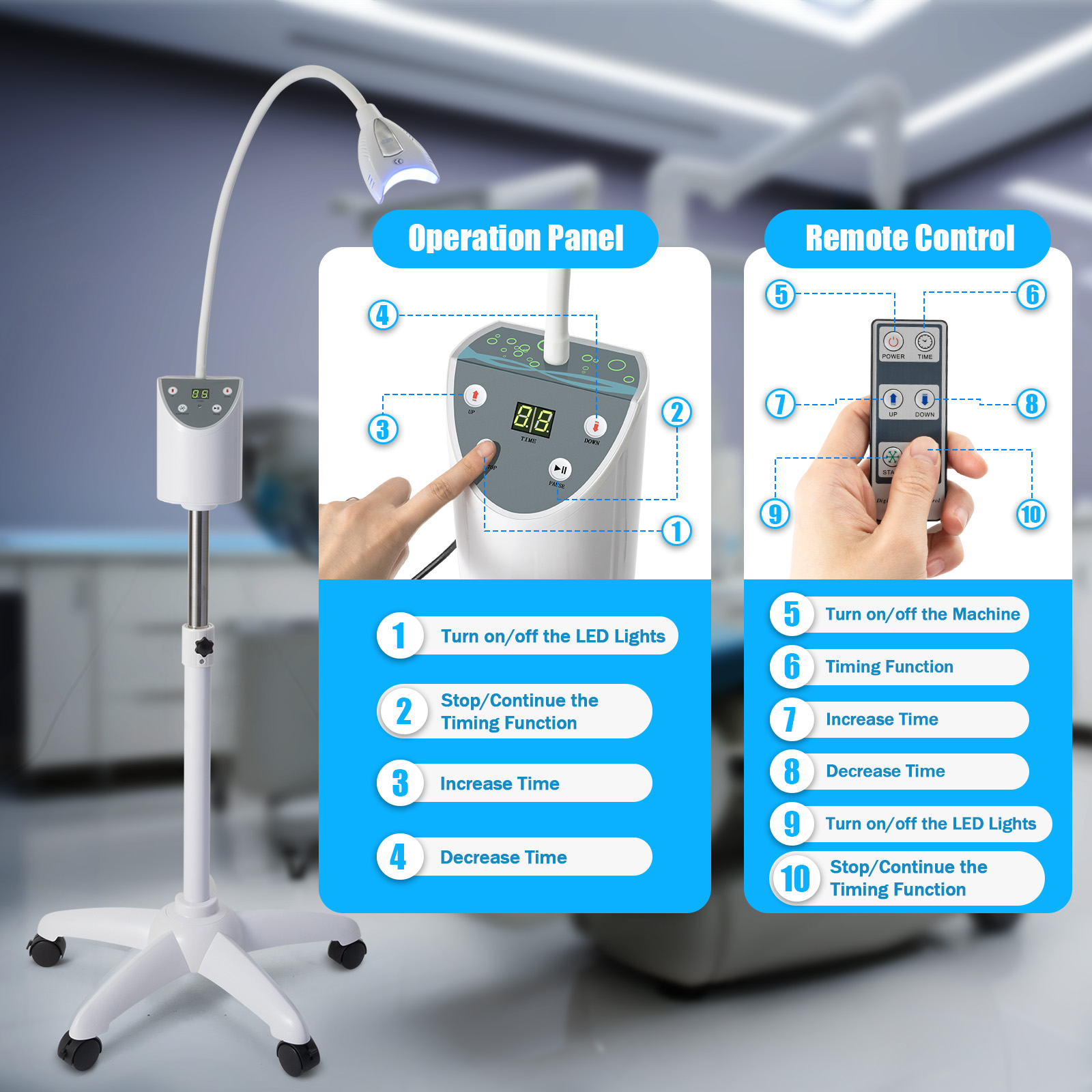 Профессиональная машина для от – обзор и цена Teeth Whitening Machine Professional