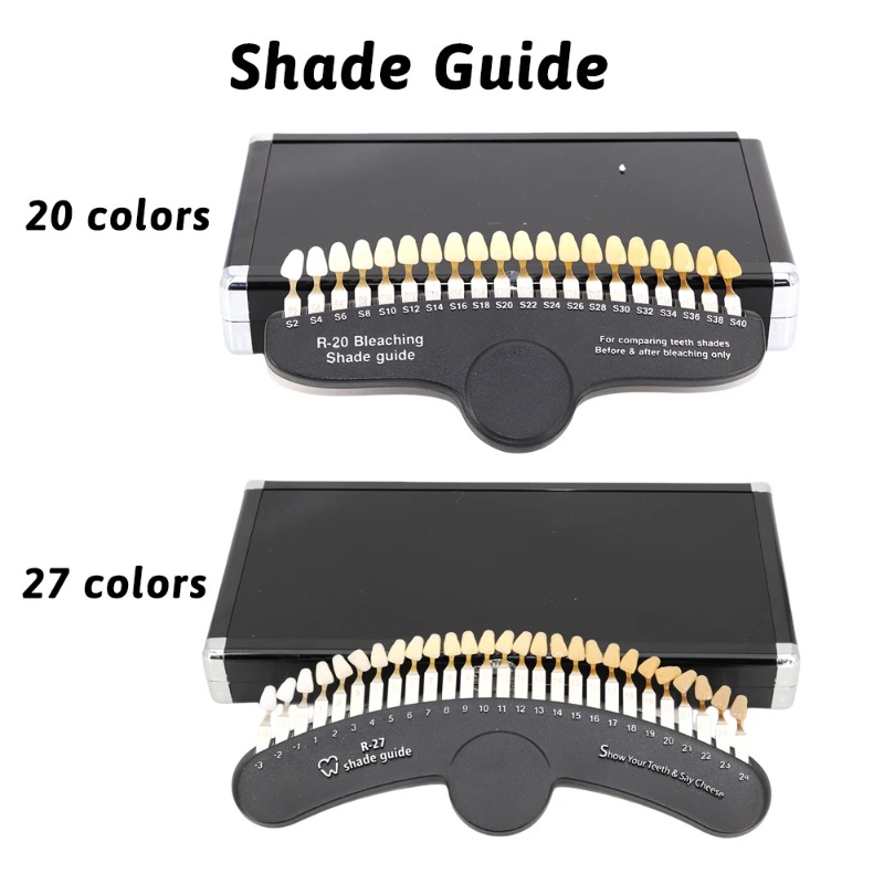 20/27 цветов 3D стоматологичес – обзор и цена Teeth Whitening Shade Guide