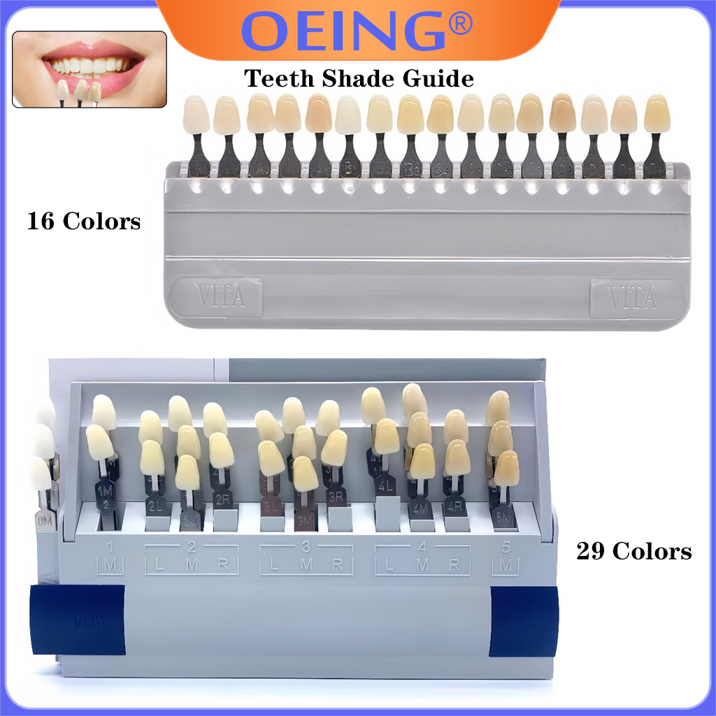 29/16 цветов, направляющая для – обзор и цена Teeth Whitening Shade Guide