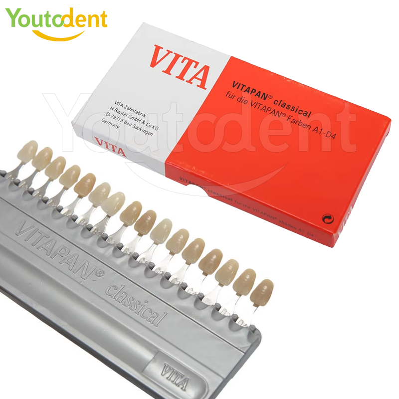 Классическая палитра оттенков  – обзор и цена Teeth Whitening Shade Guide