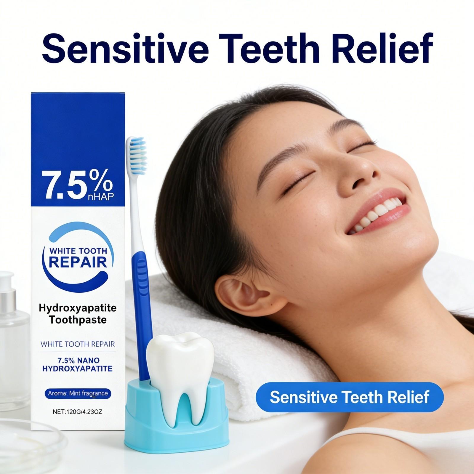 Нано-гидроксиапатитовая зубная – обзор и цена Teeth Whitening Foam Toothpaste
