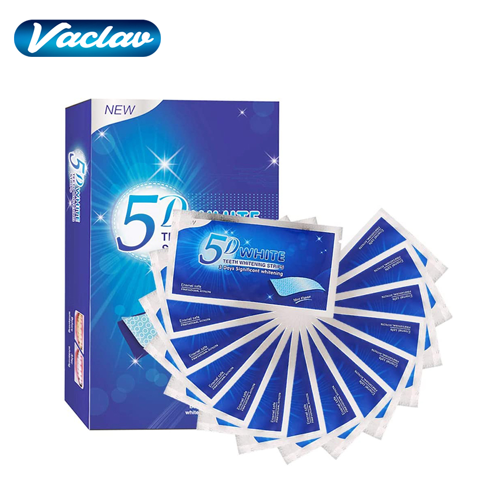 5D-полоски для отбеливания зуб – обзор и цена Teeth Whitening Gel Peroxide