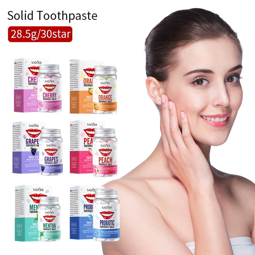 Мятная твердая зубная паста Та – обзор и цена Teeth Whitening Powder